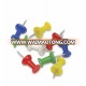 Push Pins Assorted Color 100 PCS/PS BOX